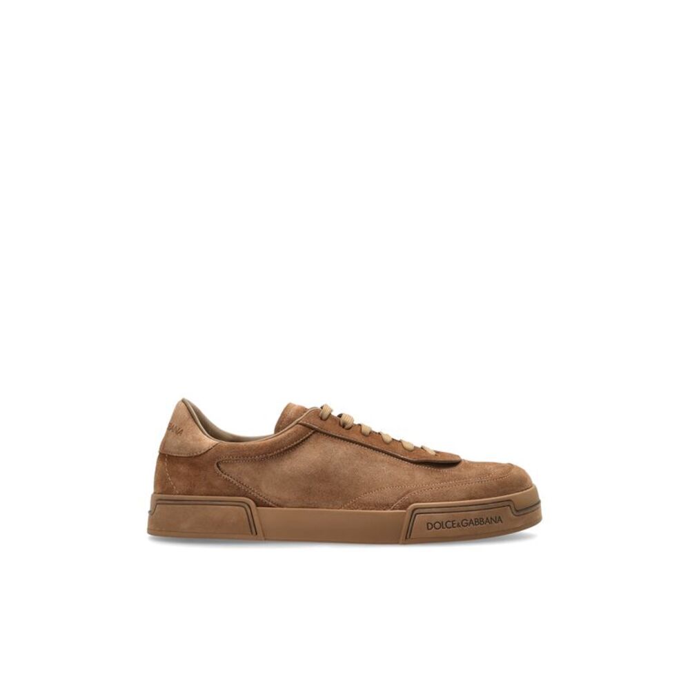 Suede sports shoes